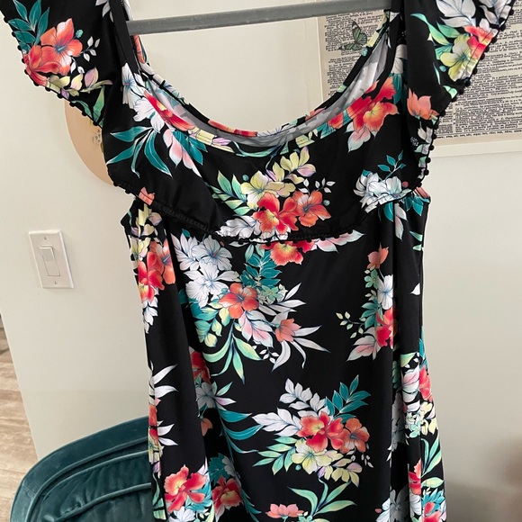 🌺 Tommy Bahama Hibiscus Dress - Size Large 🌺 - Picture 3 of 7